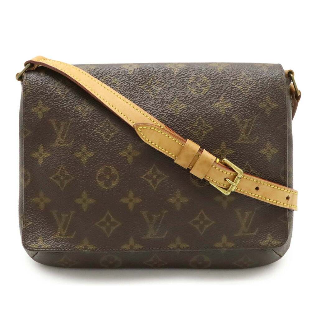 LOUIS VUITTON Authentic Brown Monogram Shoulder Bag - Picture 2 of 8